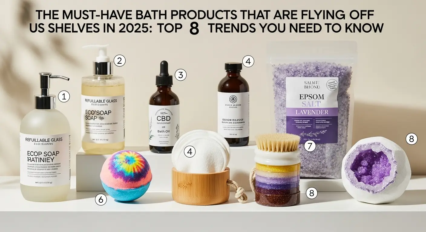 Top Bath Products USA 2025: Natural, Clean Beauty, and Self-Care Trends