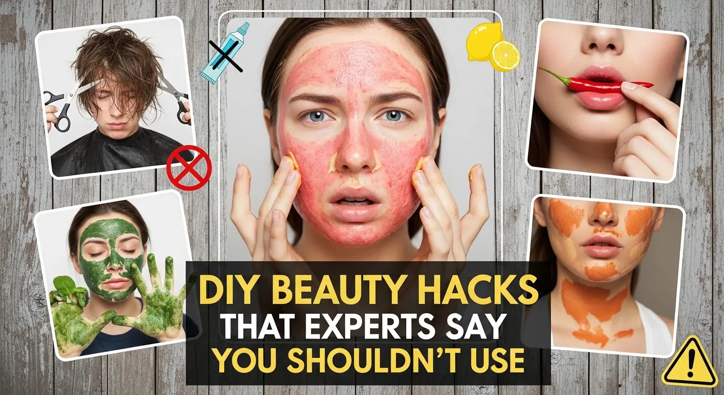 DIY Beauty Hacks That Experts Say You Shouldn’t Use