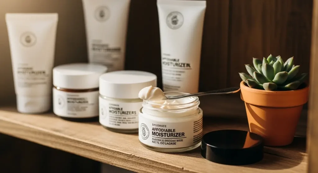 Lightweight moisturizer with ceramides and hyaluronic acid under $15 – dermatologist-approved skincare USA
