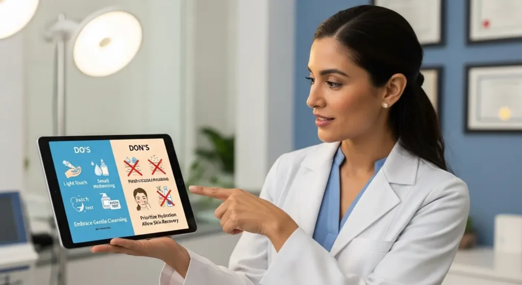 Common mistakes and expert tips for an effective skin cycling routine.