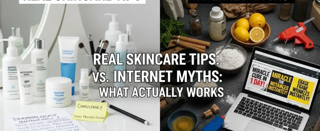 Real Skincare Tips vs. Internet Myths: What Actually Works