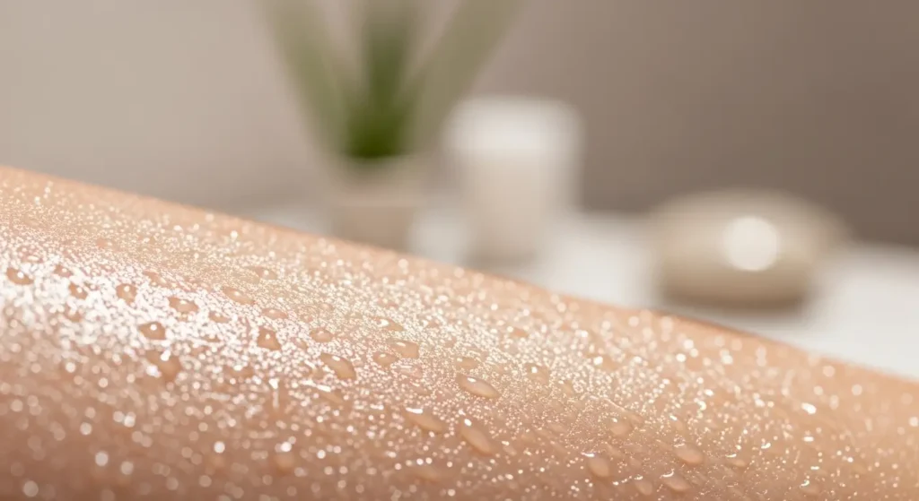 why spa-level body shimmer oils nourish and hydrate skin