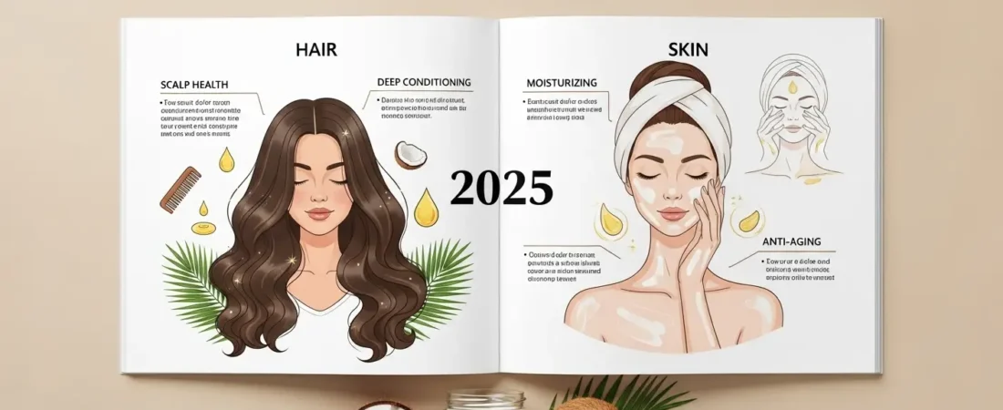 Coconut Oil Benefits for Hair & Skin: The 2025 Guide for Natural Beauty