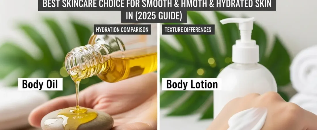 Body Oil vs Body Lotion: Best Skincare Choice for Smooth & Hydrated Skin in the USA (2025 Guide)