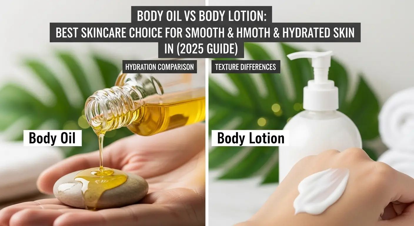 Body Oil vs Body Lotion: Best Skincare Choice for Smooth & Hydrated Skin in the USA (2025 Guide)