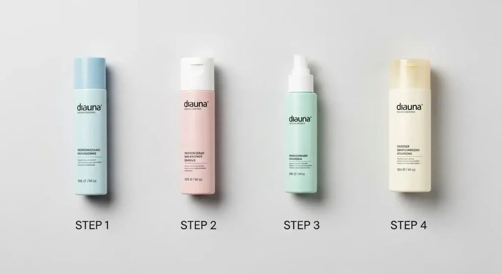 Budget skincare routine under $100 for USA consumers – cleanser, moisturizer, sunscreen, serum
