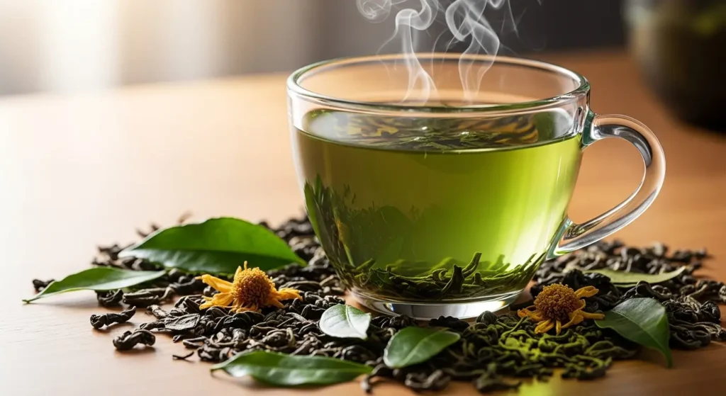 Green Tea Benefits for Puffy Eyes in DIY Eye Gel