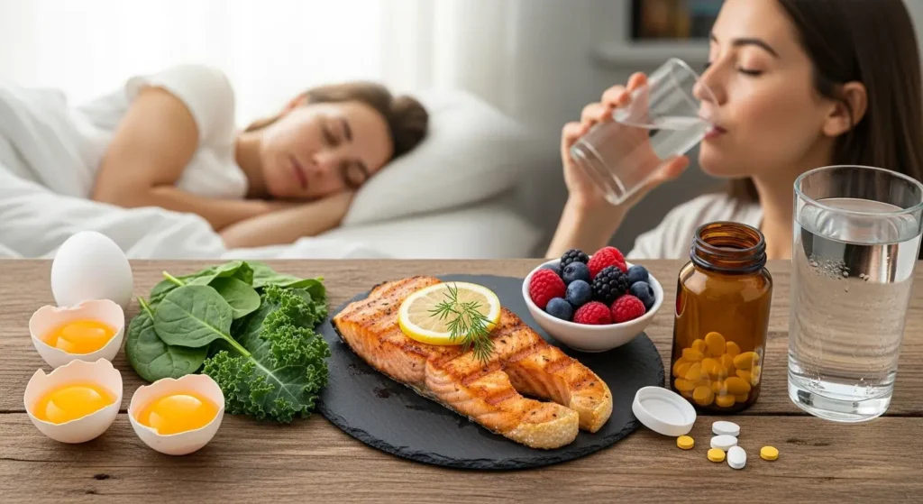 “nutrition lifestyle for healthy shiny hair”