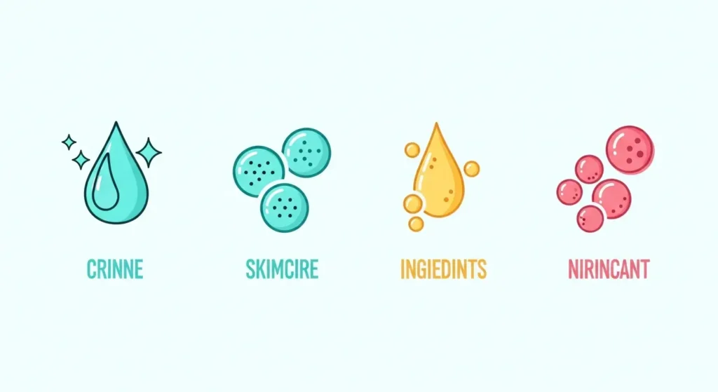 Affordable skincare key ingredients for USA shoppers – retinol, hyaluronic acid, niacinamide, peptides